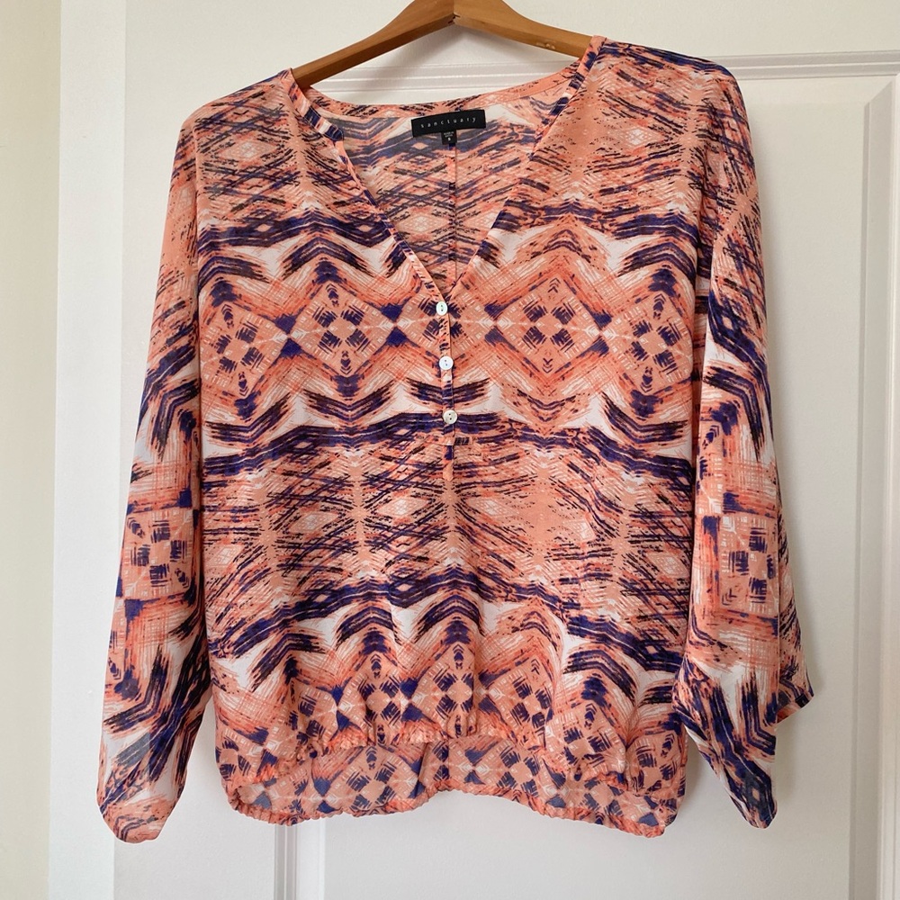 Women’s Pink blouse from Sanctuary - size Small NWOT